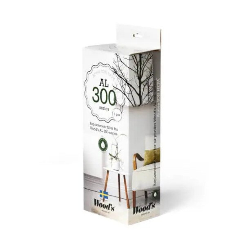 Filtru ION HEPA activ de schimb pentru Woods AL310 / AL310 FC Filtru ION HEPA activ de schimb pentru Woods AL310 / AL310 FC