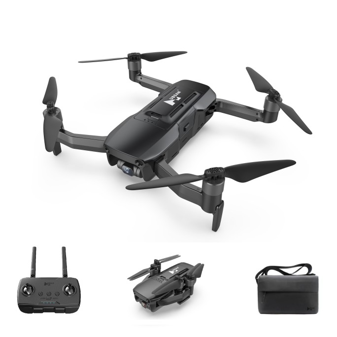 Dron AERIUM Hubsan Blackhawk 2 GPS 4K Combo negru - 2 baterii Dron AERIUM Hubsan Blackhawk 2 GPS 4K Combo negru - 2 baterii