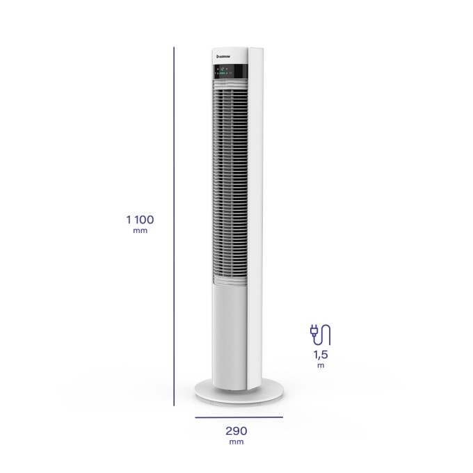Ventilator coloană AERIUM SilentTower IonWIFI AF500 Ventilator coloană AERIUM SilentTower IonWIFI AF500